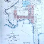 Plan for the Town of Gosford 1908. Source: Gosford City Library